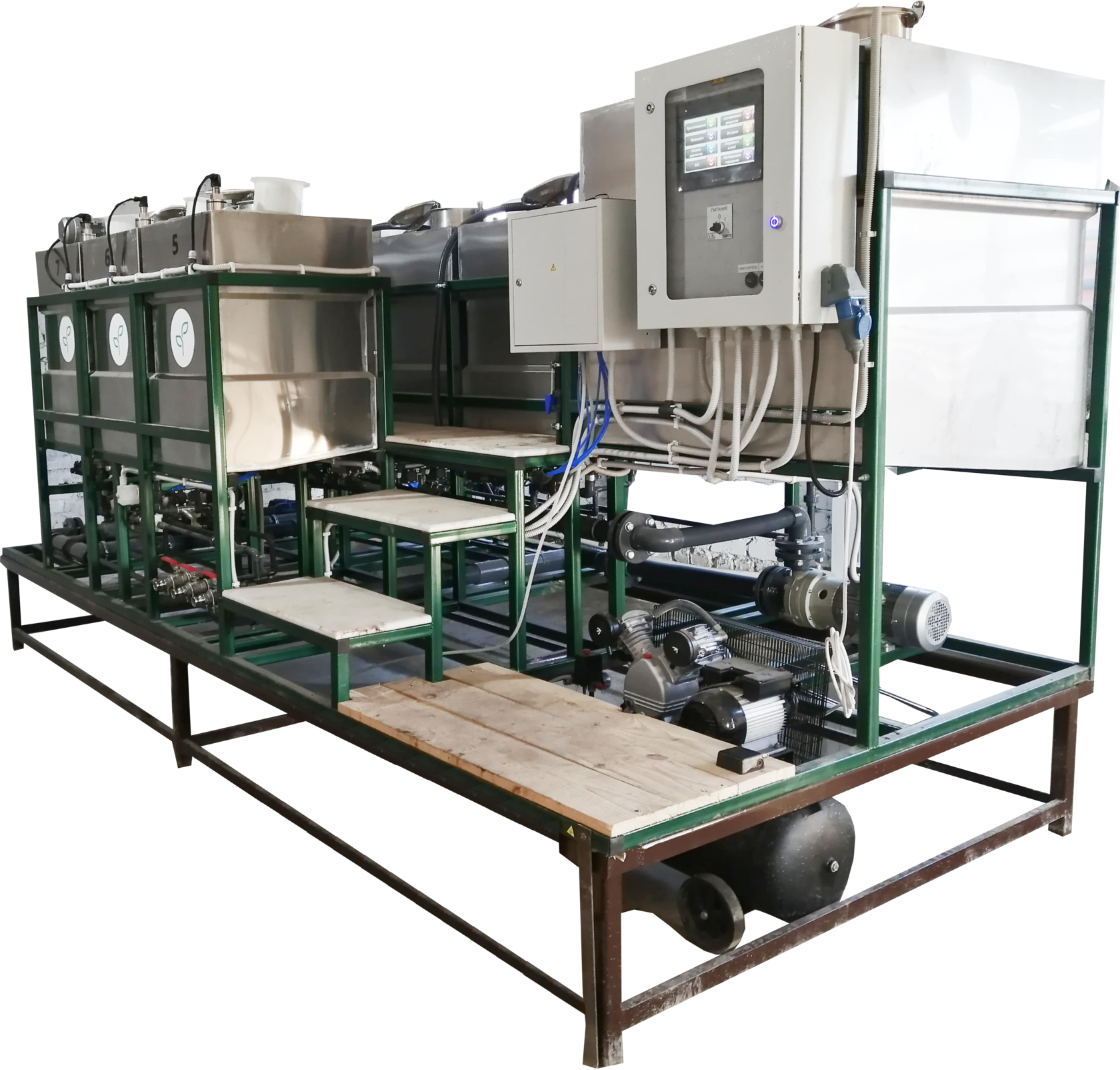 Стационарные растворные узлы для СЗР Деметра