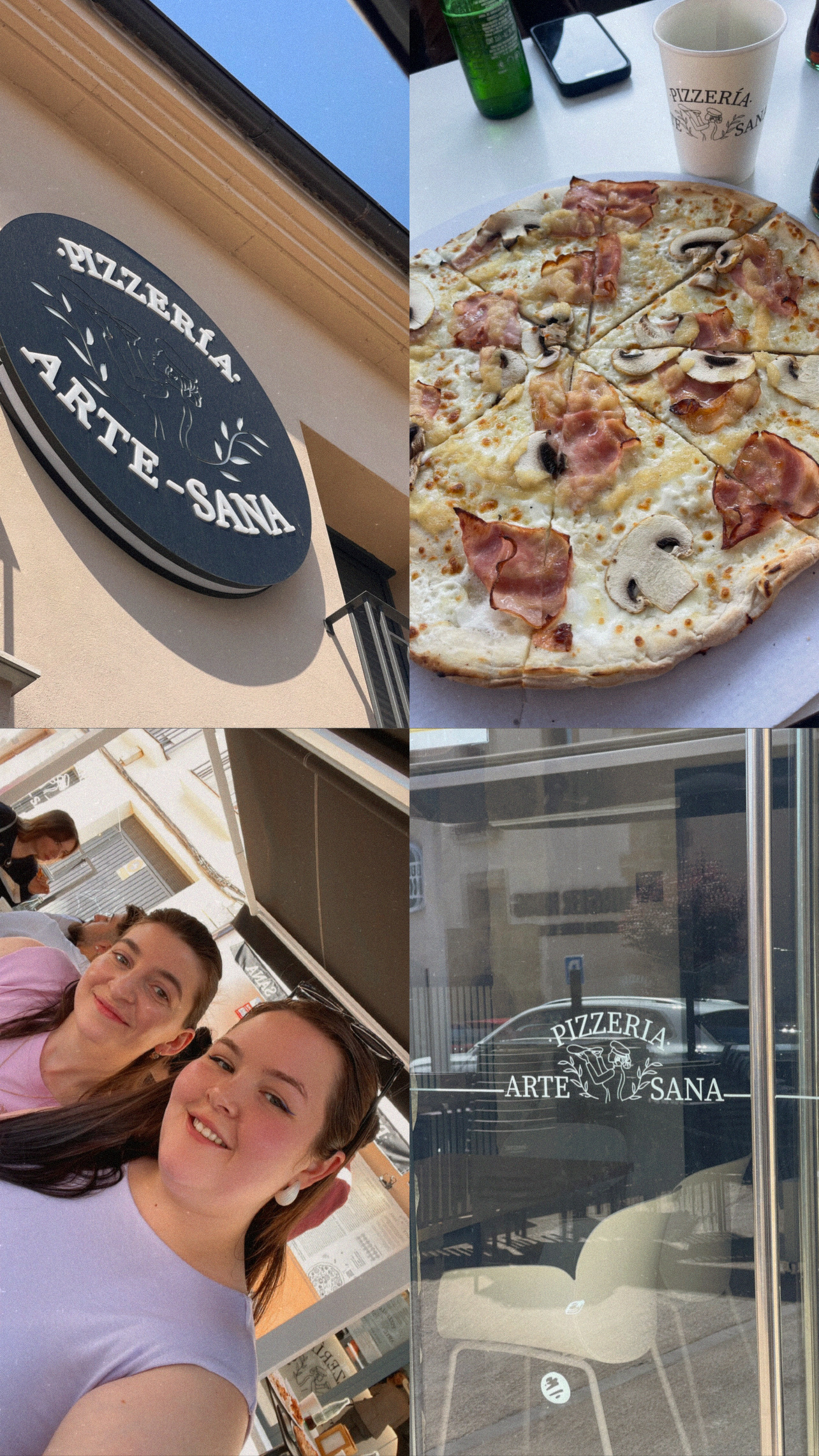Снимки от пътуването на Рая Аламурова до Пласенсия - Pizzería Arte-Sana 