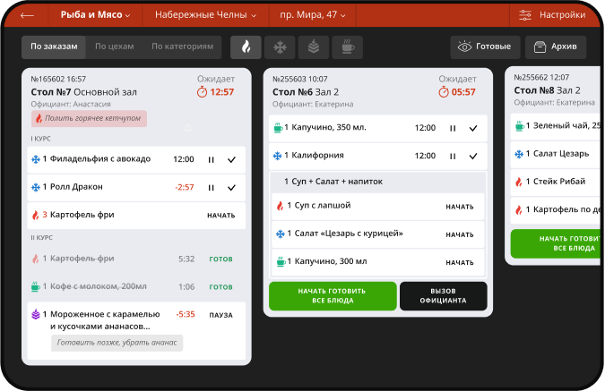 Приложение повара Restomenu