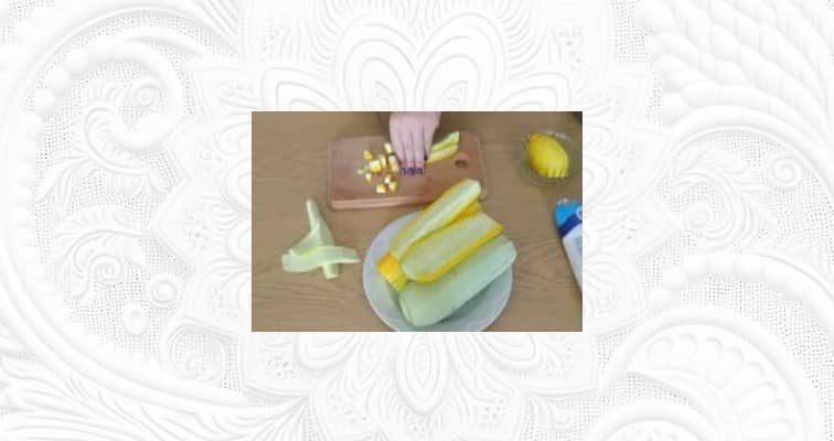 Приготовление варенья из кабачков с лимоном: шаг 2