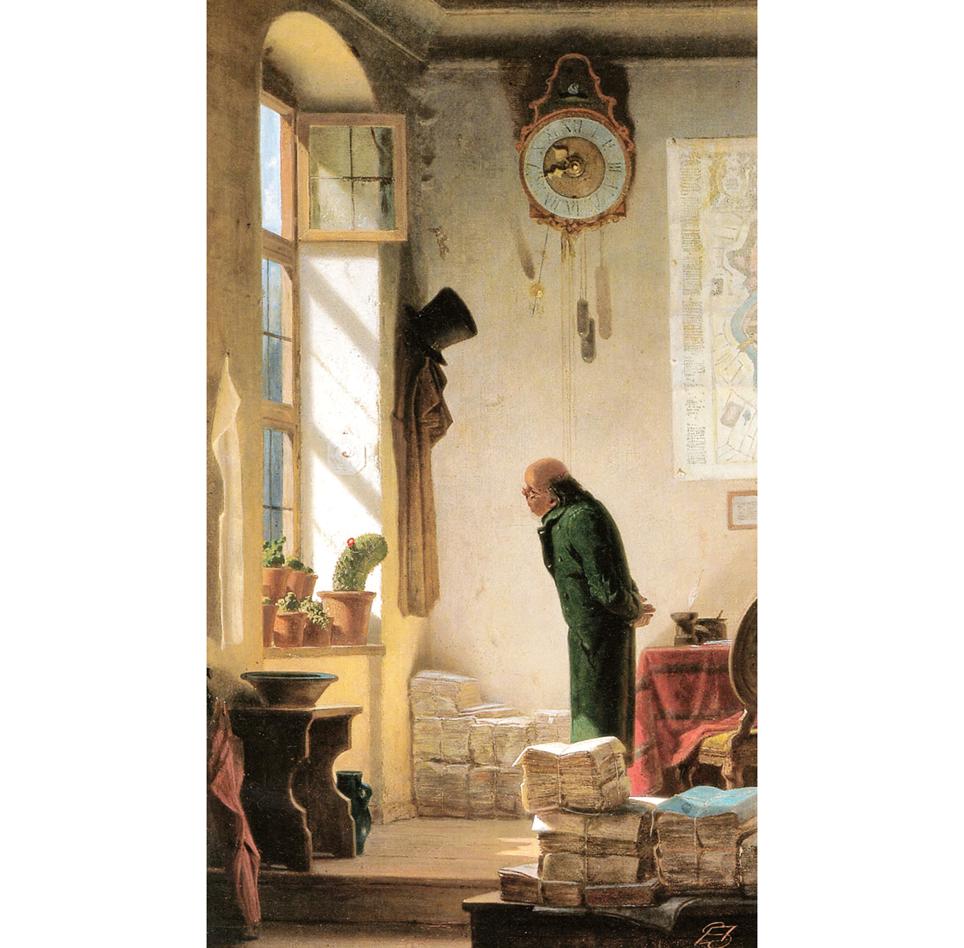 Карл Шпицвег, «Любитель кактусов» (1850)
