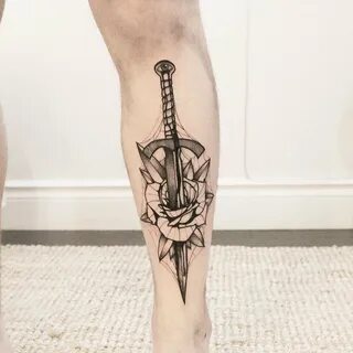 Татуировка на икре в Краснодаре