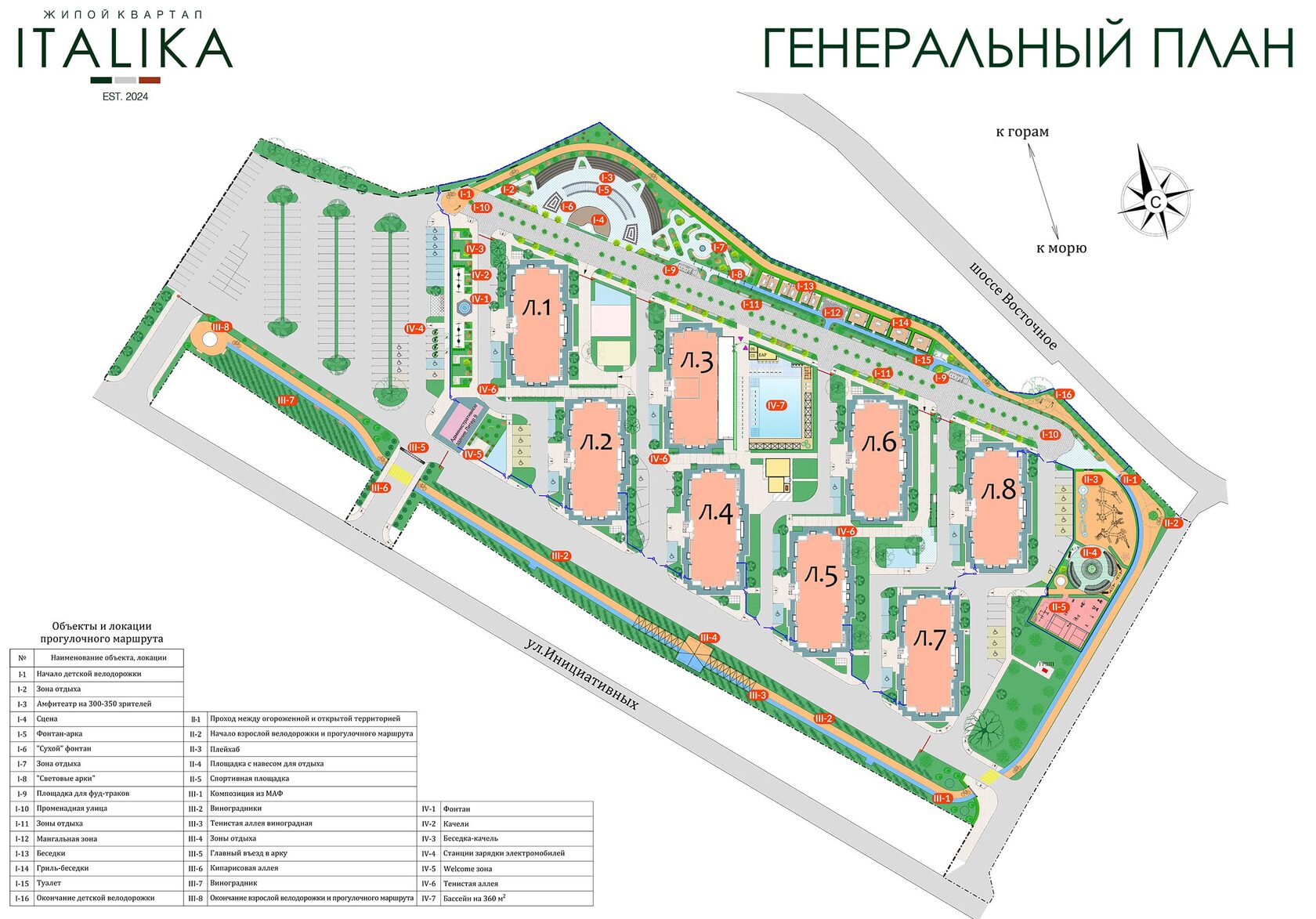 ЖК Италика Судак Крым (Italika)