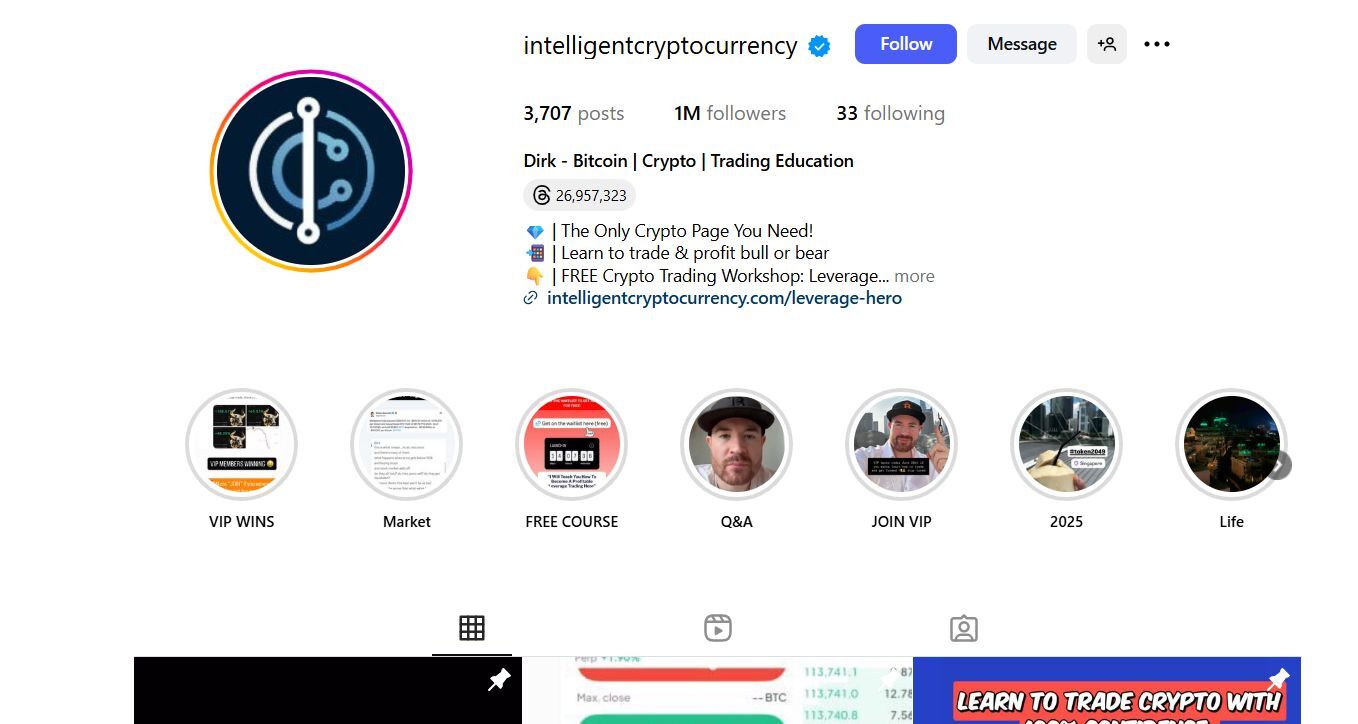 Intelligent Cryptocurrency (@intelligentcryptocurrency)