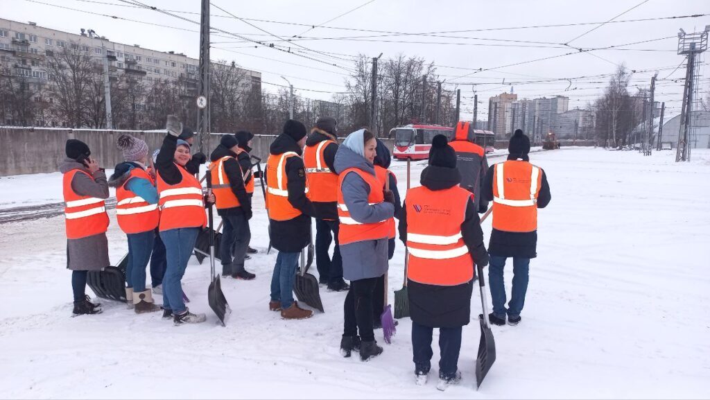 У студентов УКК внеплановый субботник