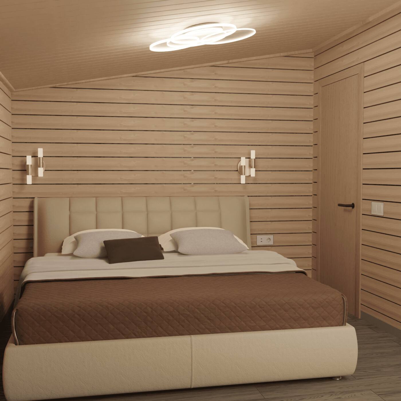 Каркасный дом Ковчег 51+15, 66 м², кадр 2 со сдачи объекта