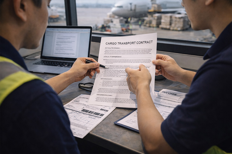 Договор воздушной перевозки груза