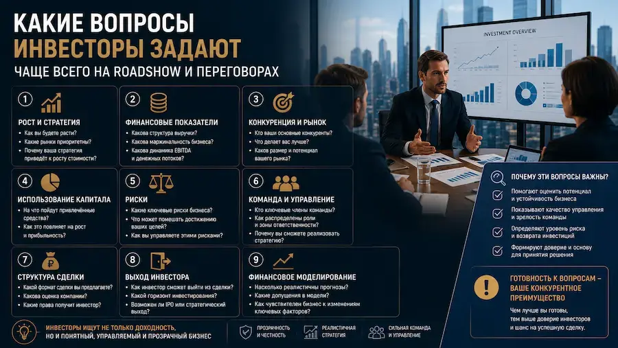 На встрече с инвестором
