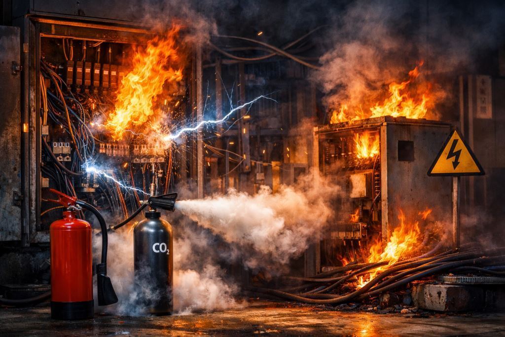 Класс пожара Е