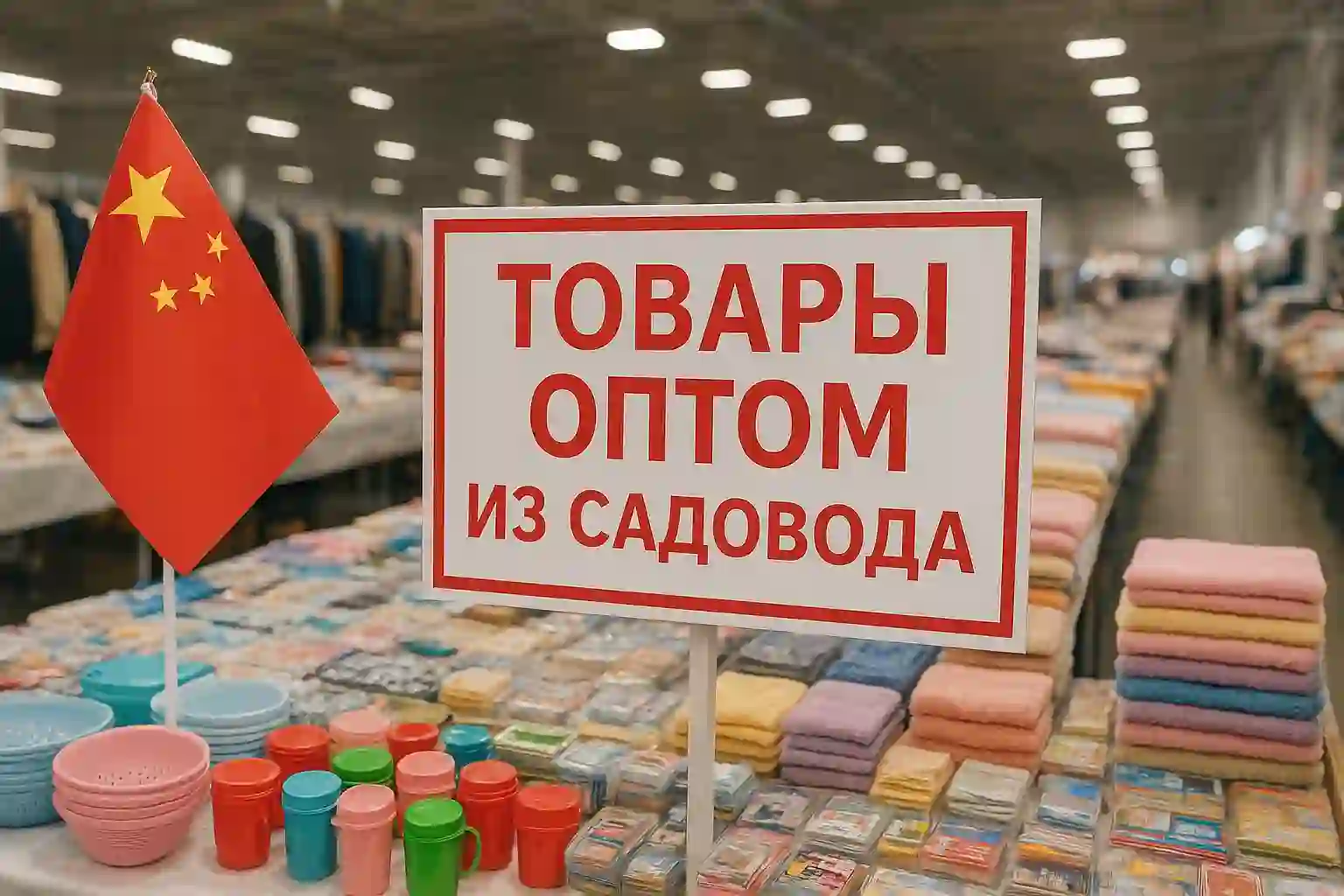Оптом из Китая вместо Садовода