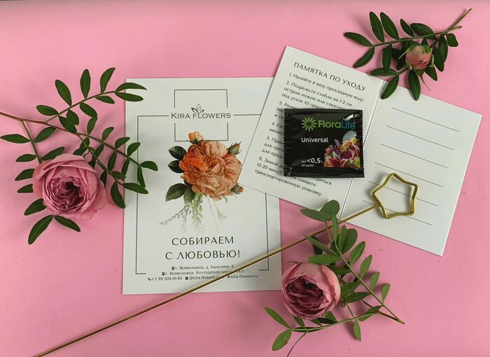 Цветы Всеволожск - купить букет роз на заказ с доставкой недорого