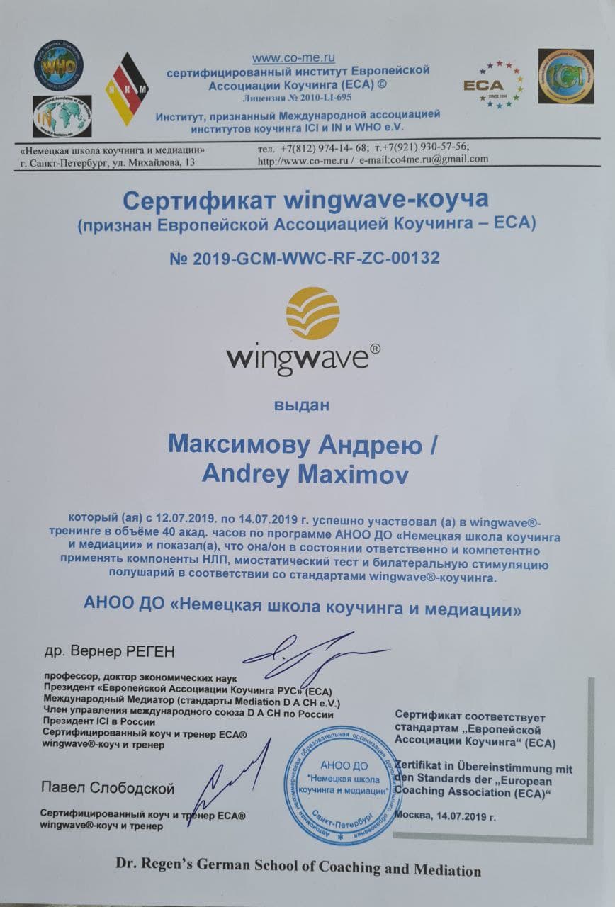 Диплом Андрей Максимов