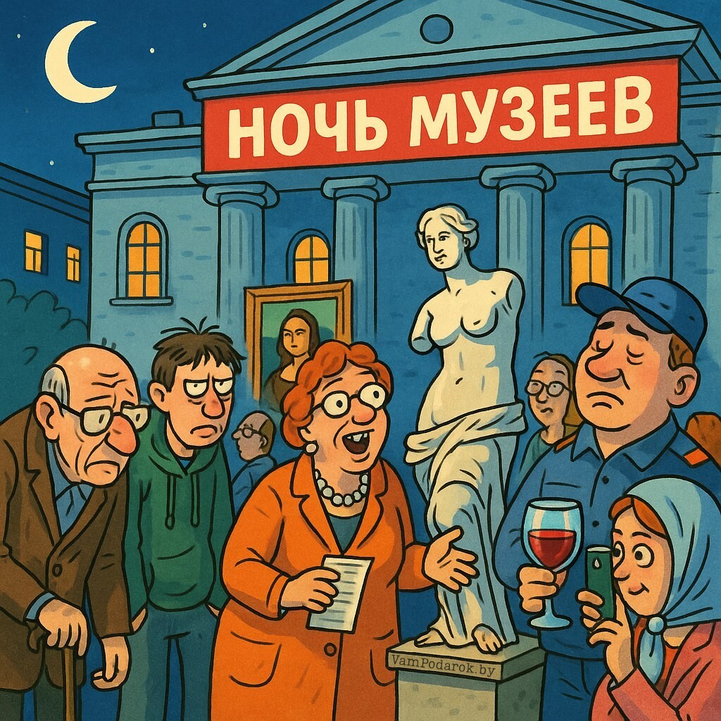 18 мая – «Ночь музеев» - открытка