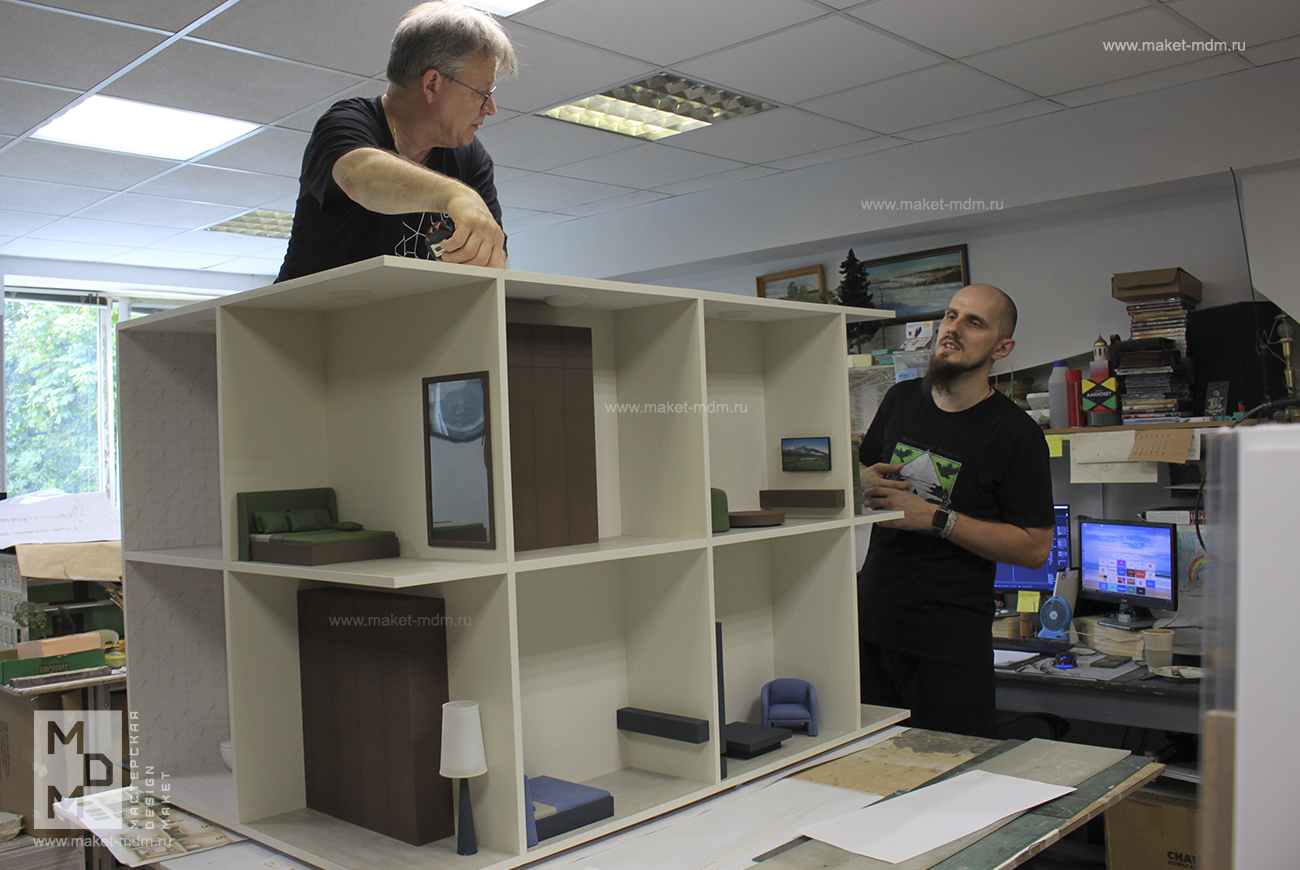 макет квартиры Москва 2030