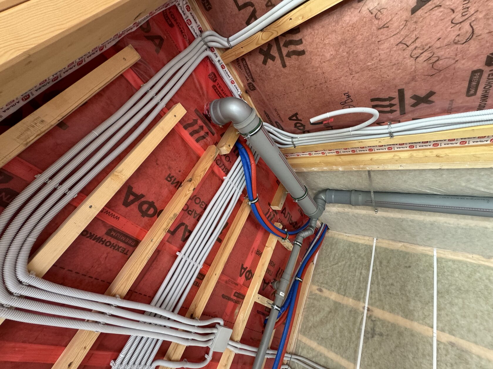 Разводка электрики