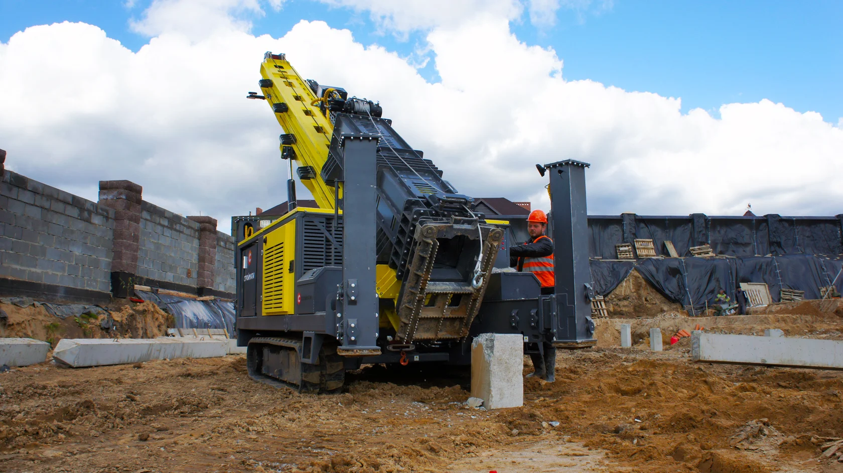 Сваебойная установка Стройматик