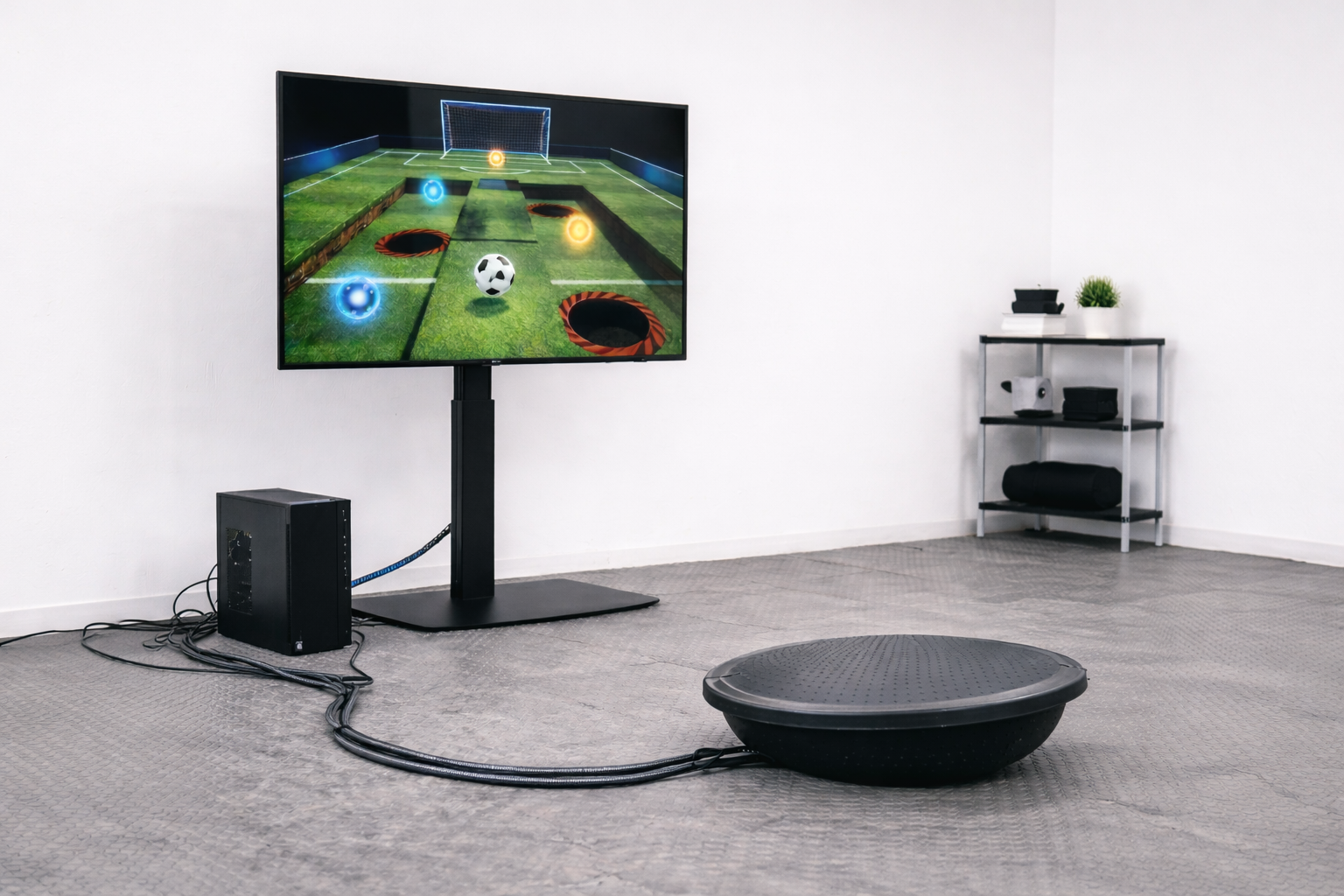 Balance Football Challenge Rental Dubai | Interactive Balance Game for ...