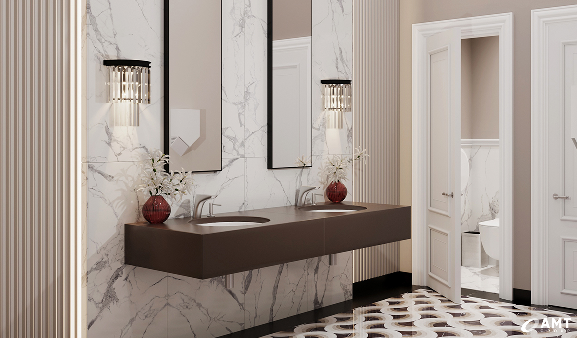 Санузлы дома торжеств Prince Palace