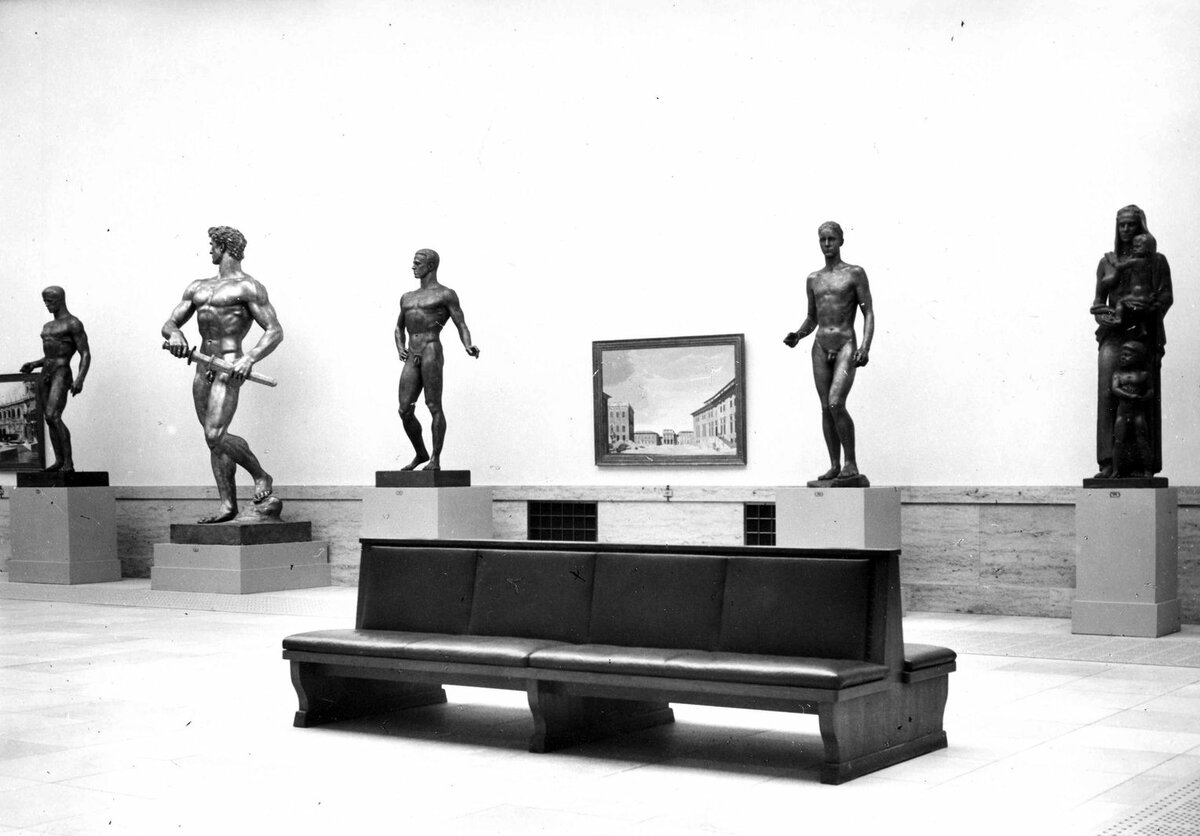 Архивная фотография. Große Deutsche Kunstausstellung
