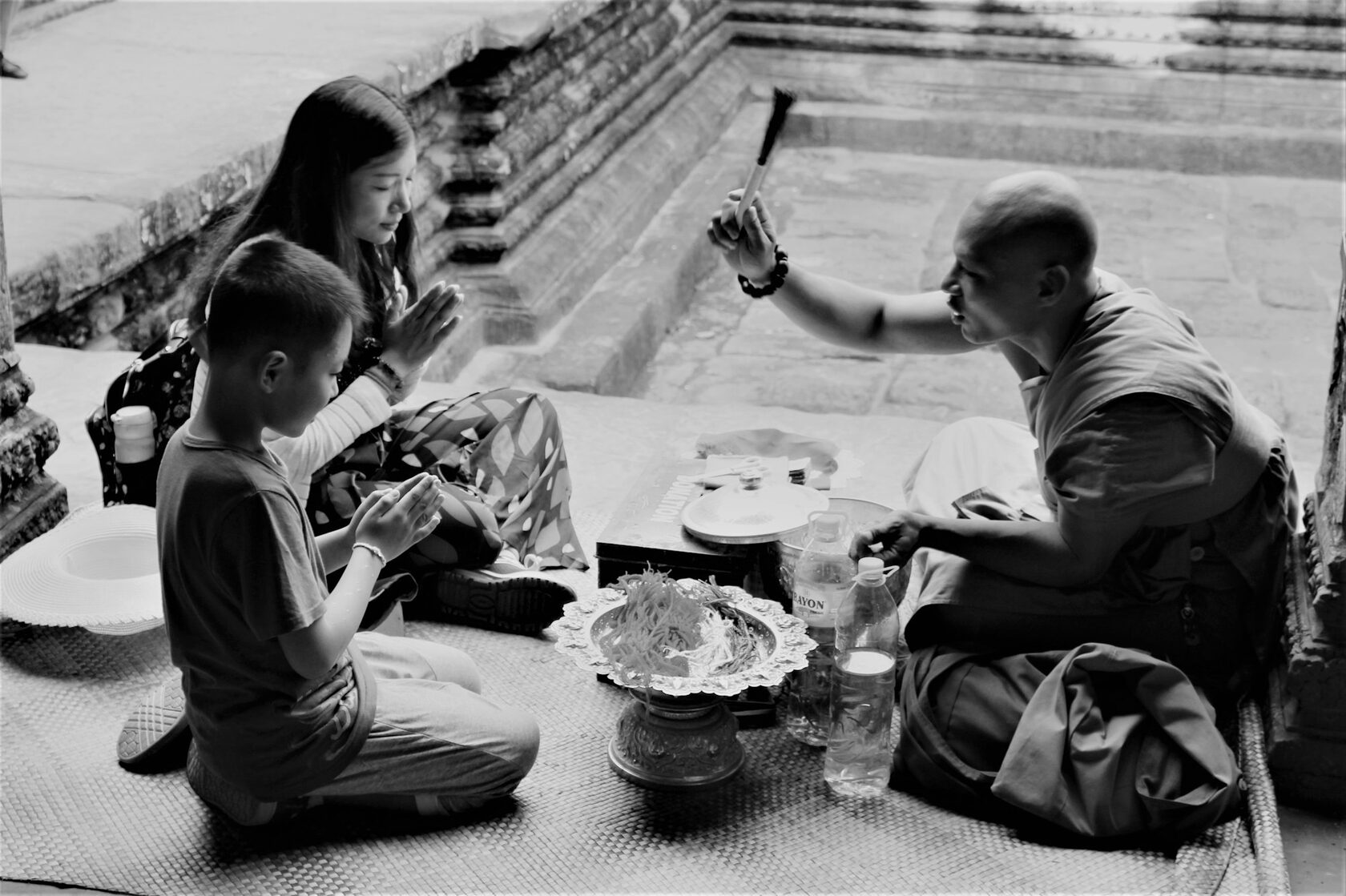 Elders gathering and sharing daily life