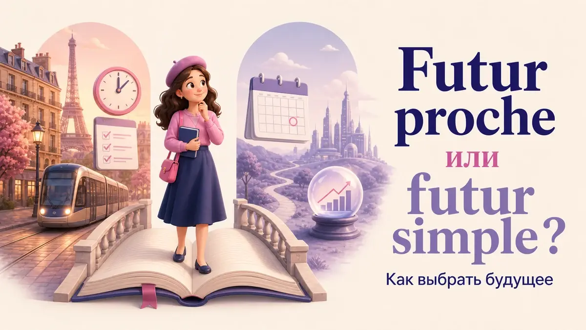 Futur simple или futur proche: как говорить о будущем по-французски: учебная статья LaRou
