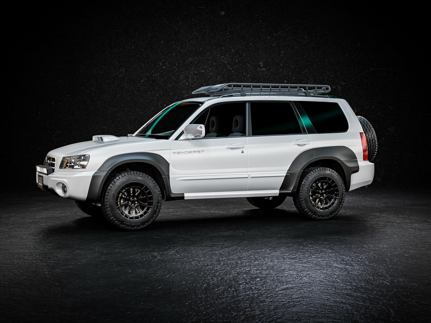 Fender Flares 30mm Set / Wide Body Kit SUBARU FORESTER SG5 0205 ACTIVE VACATION