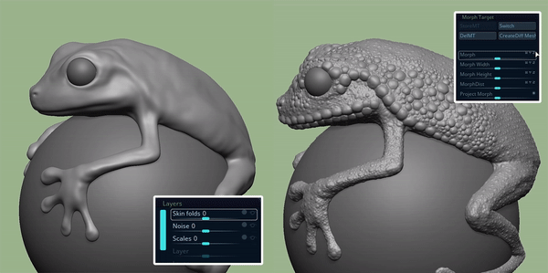 changing scale in zbrush