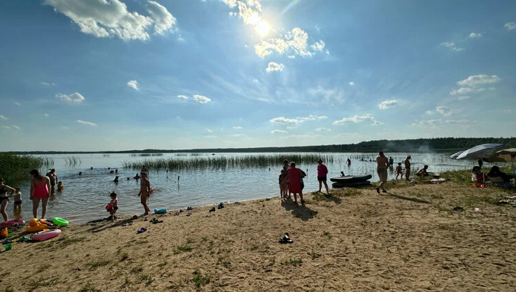 водохранилище Левки рядом с Марьиной Горкой