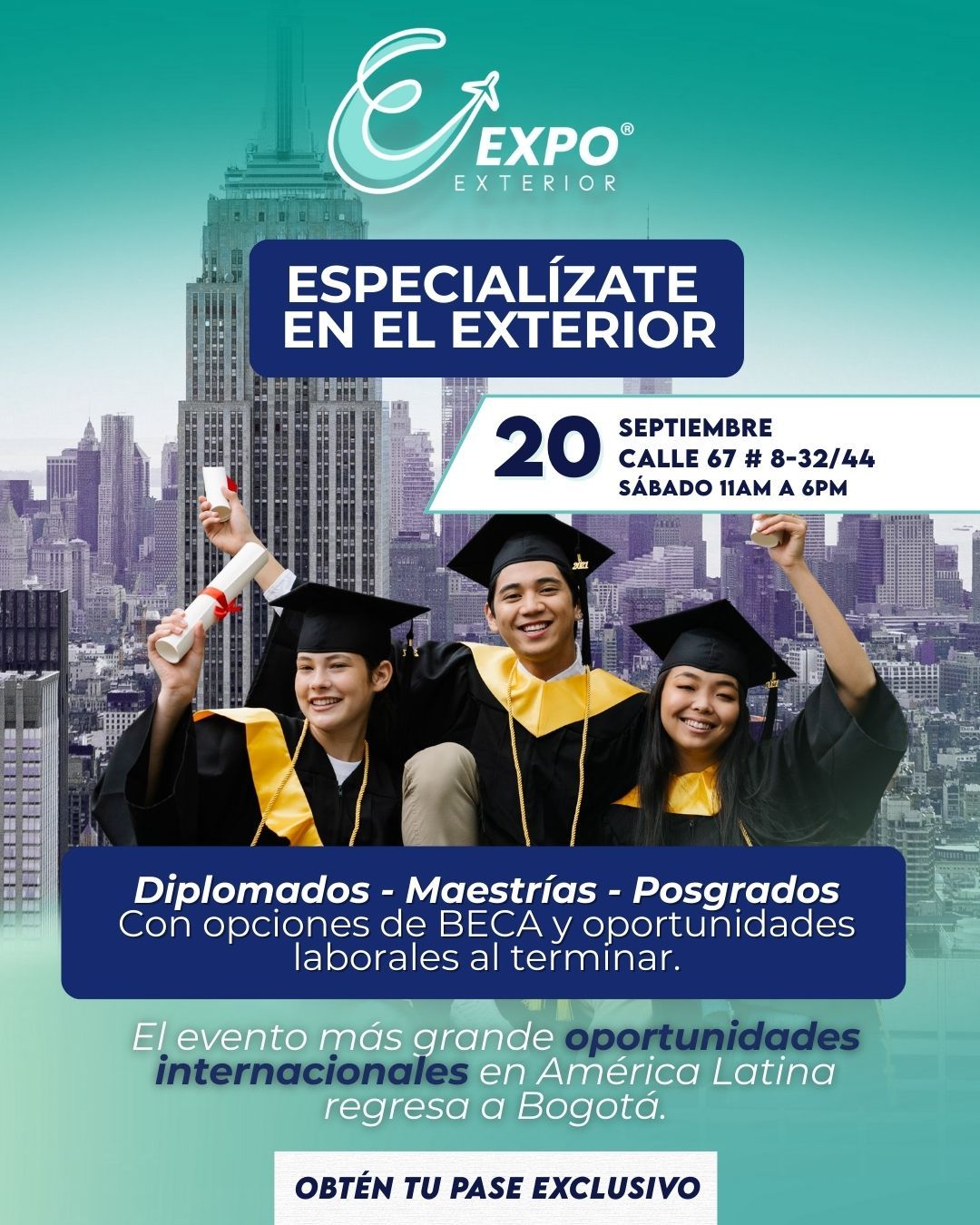 Prepárate para el futuro: Expo Exterior 2025 regresa a Bogotá