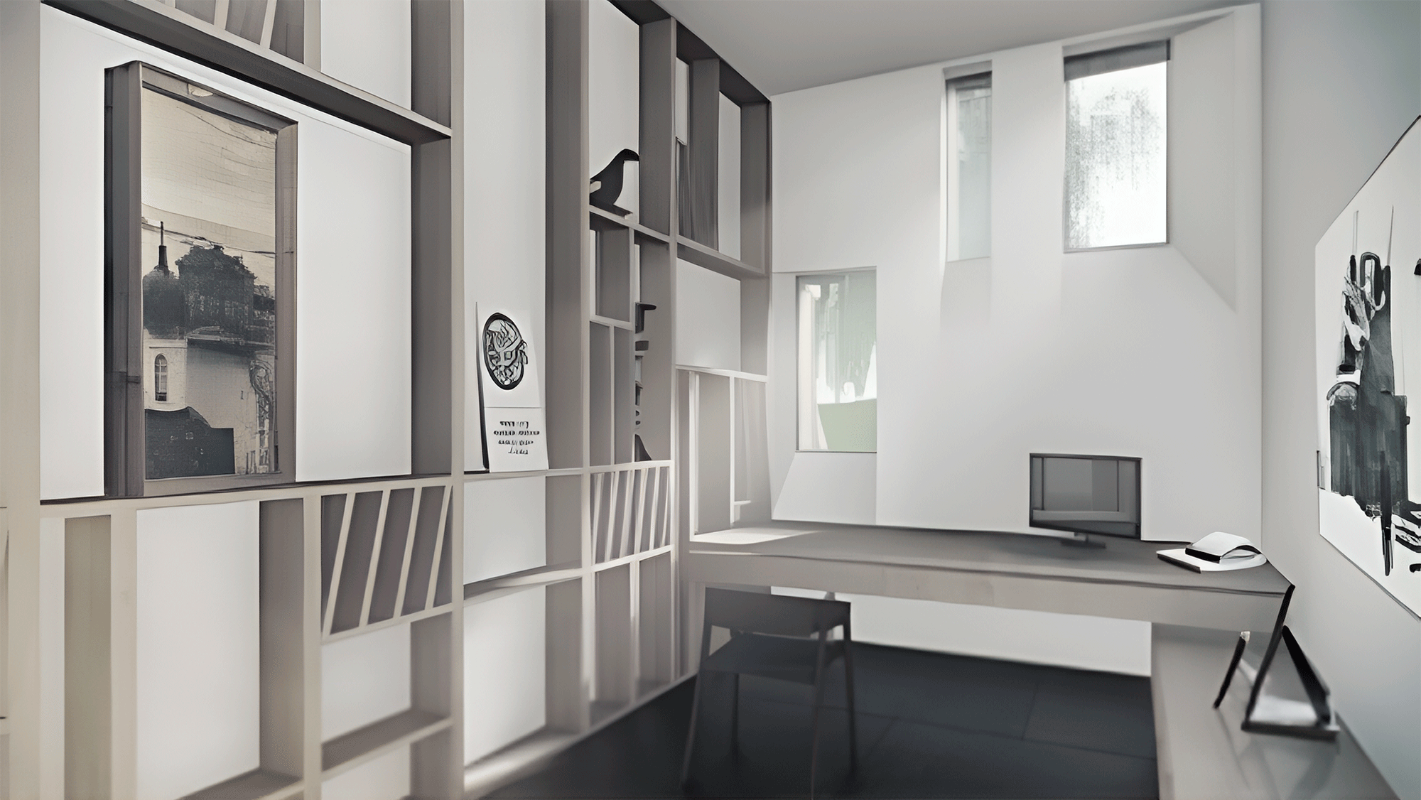 Соловки. Кабинет сотрудника музея