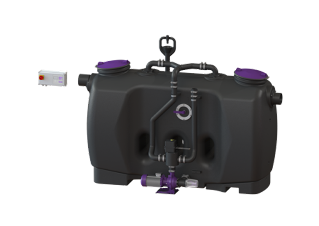 Жироотделитель KESSEL EasyClean free Auto Mix & Pump