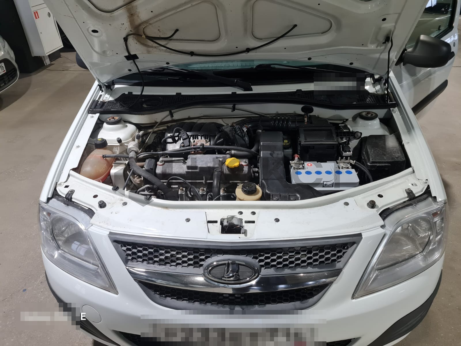 Замена двигателя LADA Largus оформление изменений конструкции