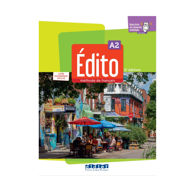 Рабочая тетрадь Édito A2