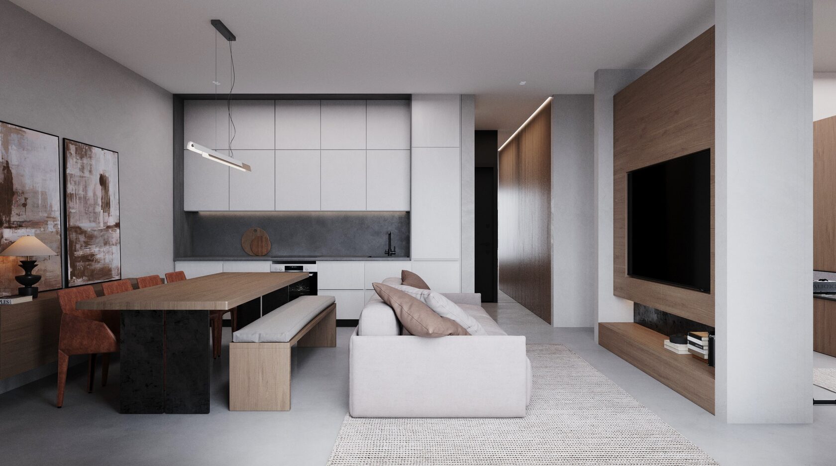 Проект интерьер Садовые кварталы| TCH-ARCHITECTS