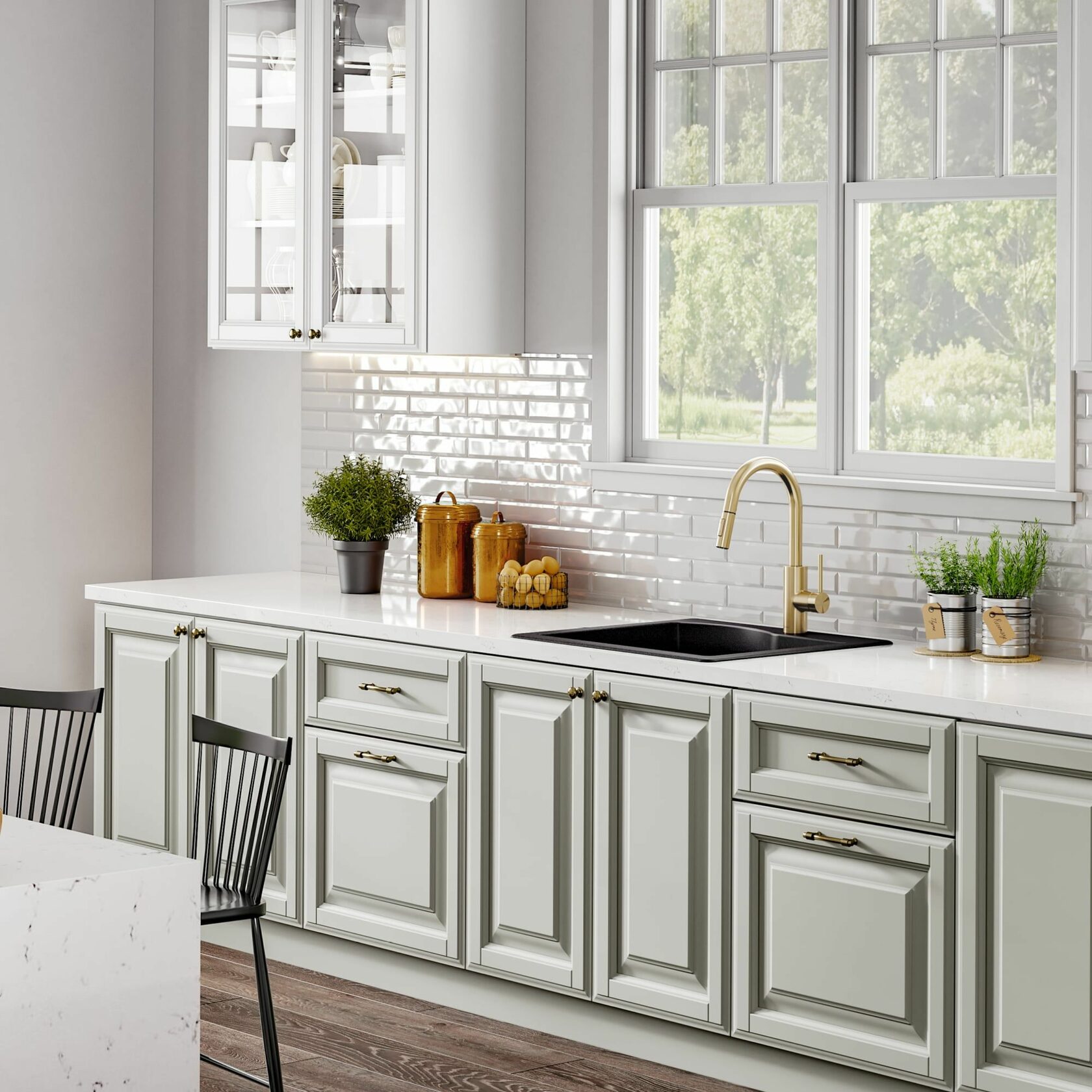 Кухонний змішувач Kraus KPF-2620BB - изображение 12