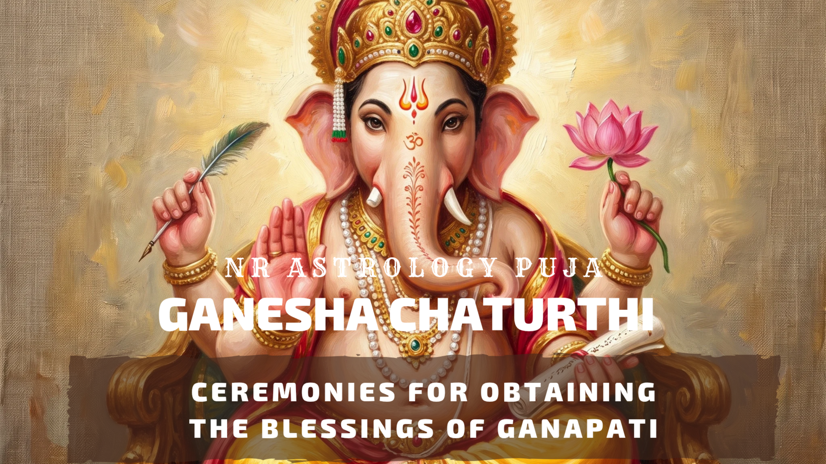 Ganesh Chaturthi ceremonies