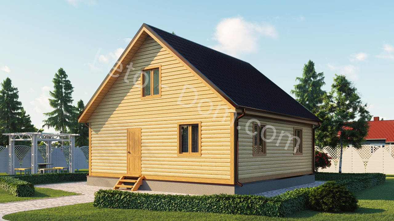 дом из бруса