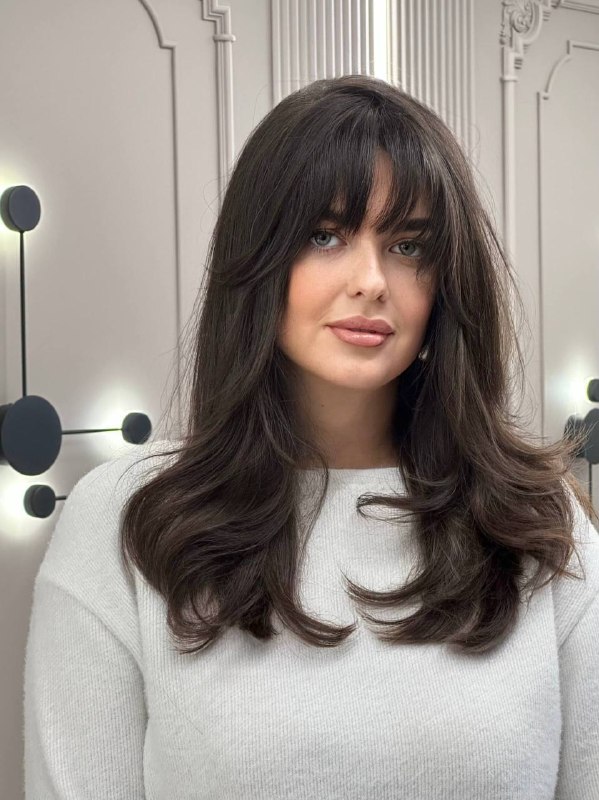 Многослойная женская стрижка — работа HairCity