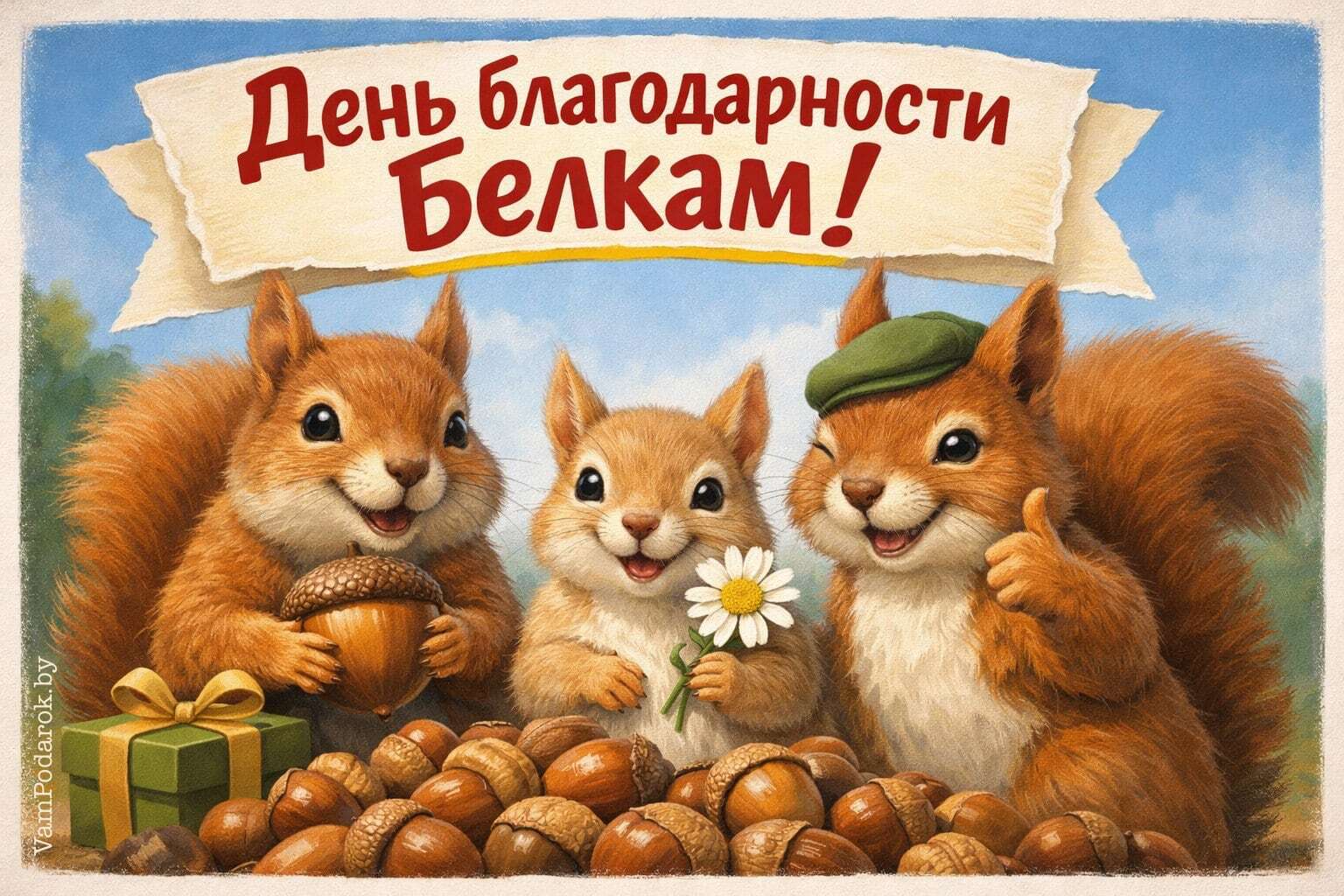 День благодарности белкам