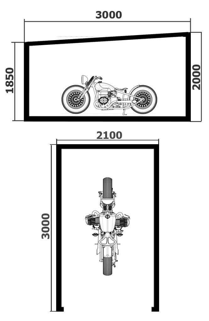 Гараж для квадроцикла своими руками чертежи и размеры
