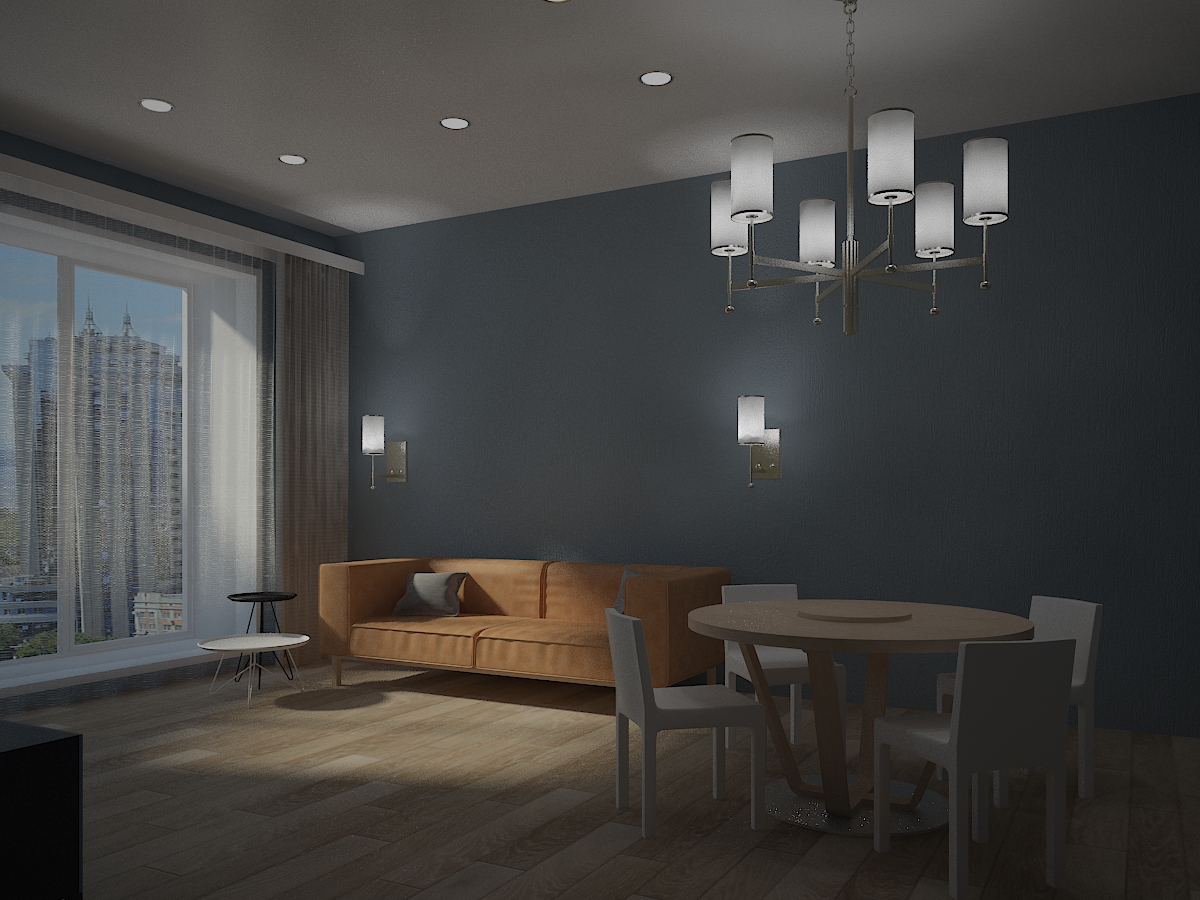 Интерьер 3ds max vray