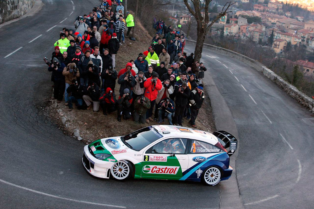 Тони Гардемайстер и Якке Хонканен, Ford Focus RS WRC '04 (EG53 BDU), ралли Монте-Карло 2005