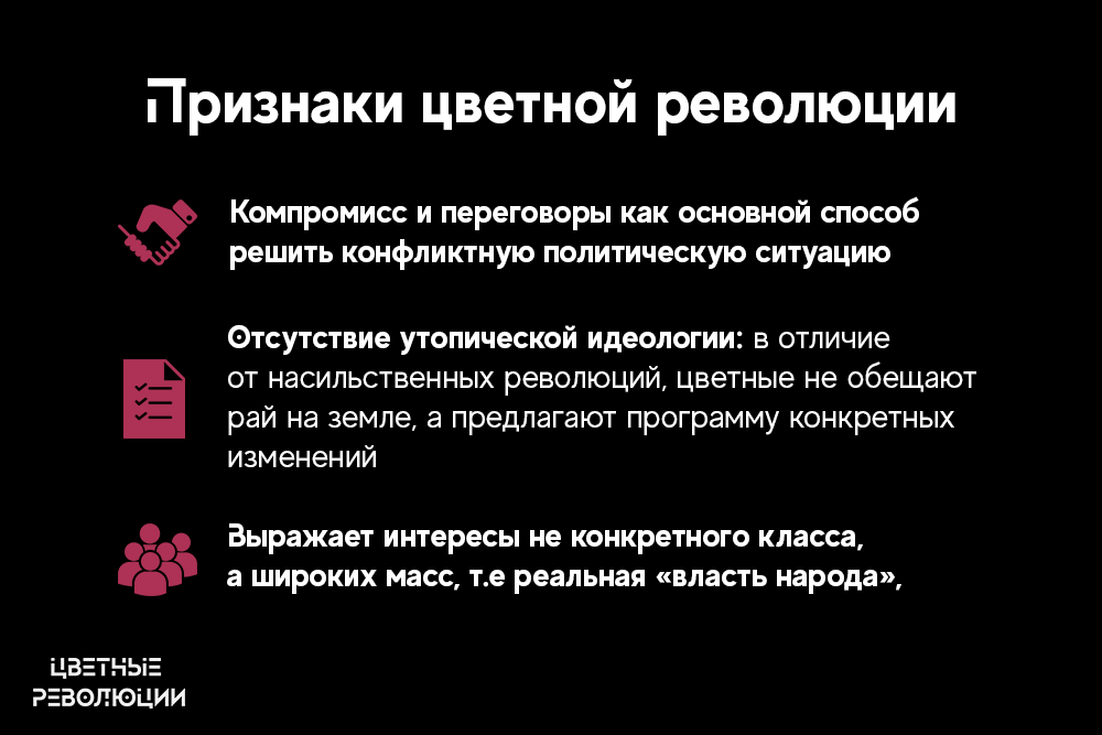 Технологии цветных революций проект