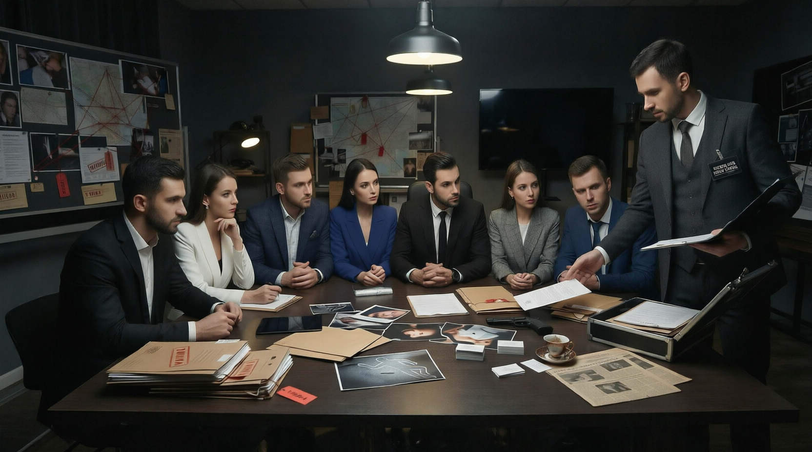 Квест Дело об убийстве