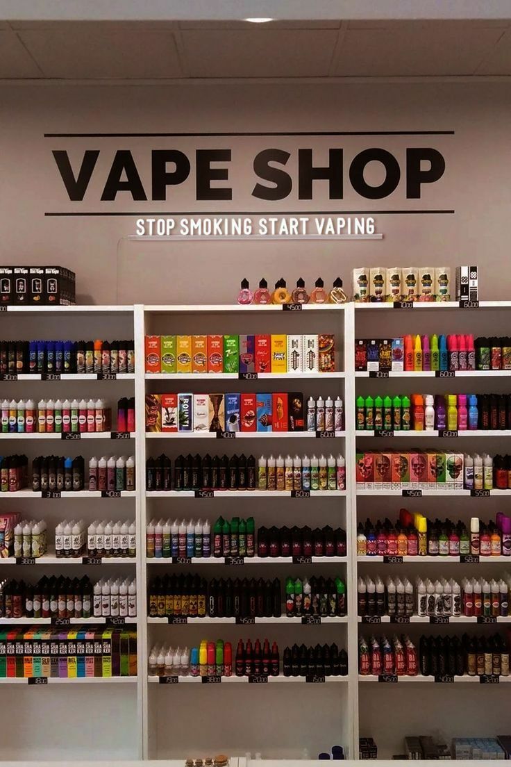 Неоновые вывески для магазинов табака и vape shop на заказ