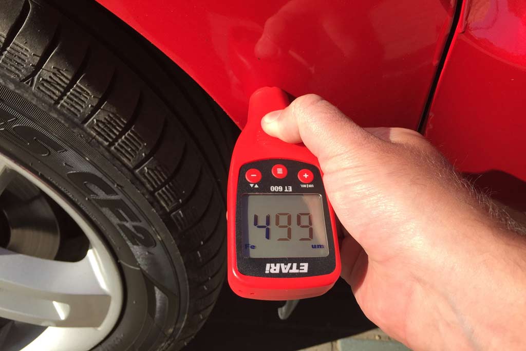 Расшифровка показаний: норма толщины ЛКП и отклонения