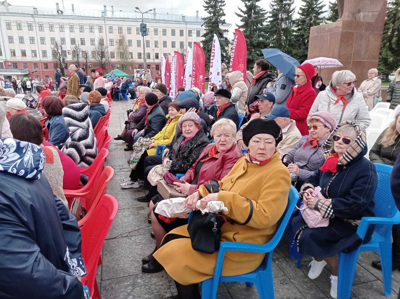 Пионерский парад на Театралке и не только