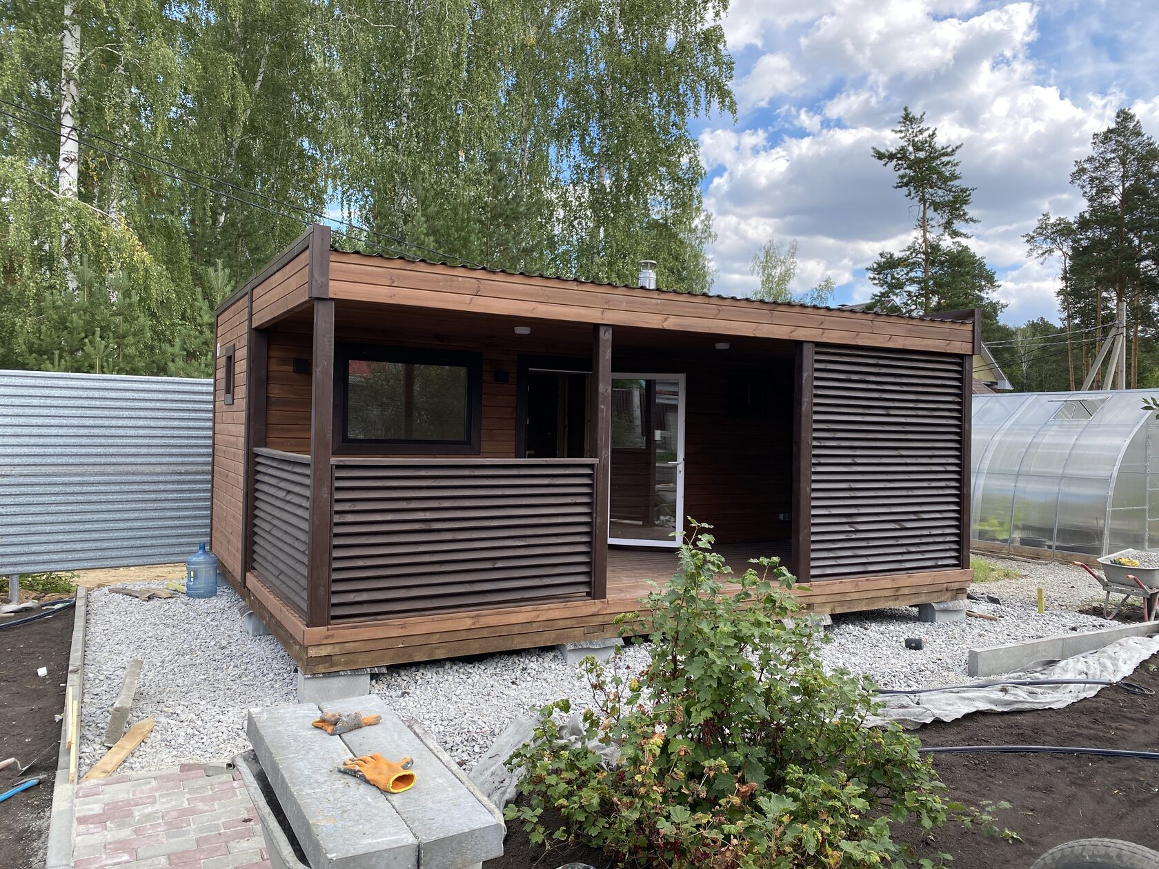 Готовый дом в Кропоткин баня