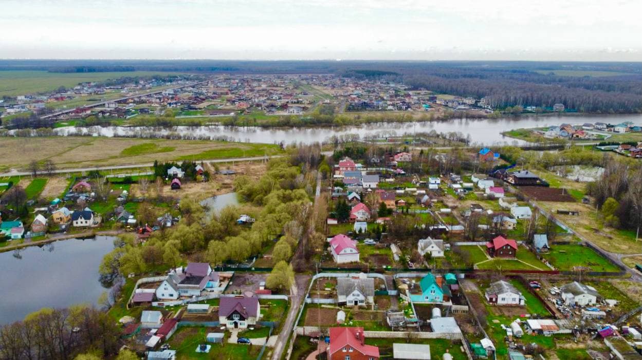 Деревня голубино. Новое Голубино.