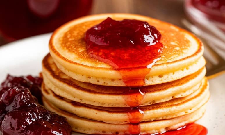 Творожные оладьи с овсяной мукой